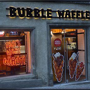 Mittagspause - where to go: Bubble Waffle Steyr Mittagspause - where to go: Bubble Waffle Steyr